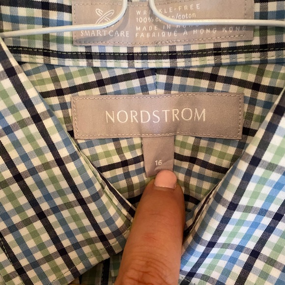 Boys Nordstrom shirt size 16 - Picture 4 of 4